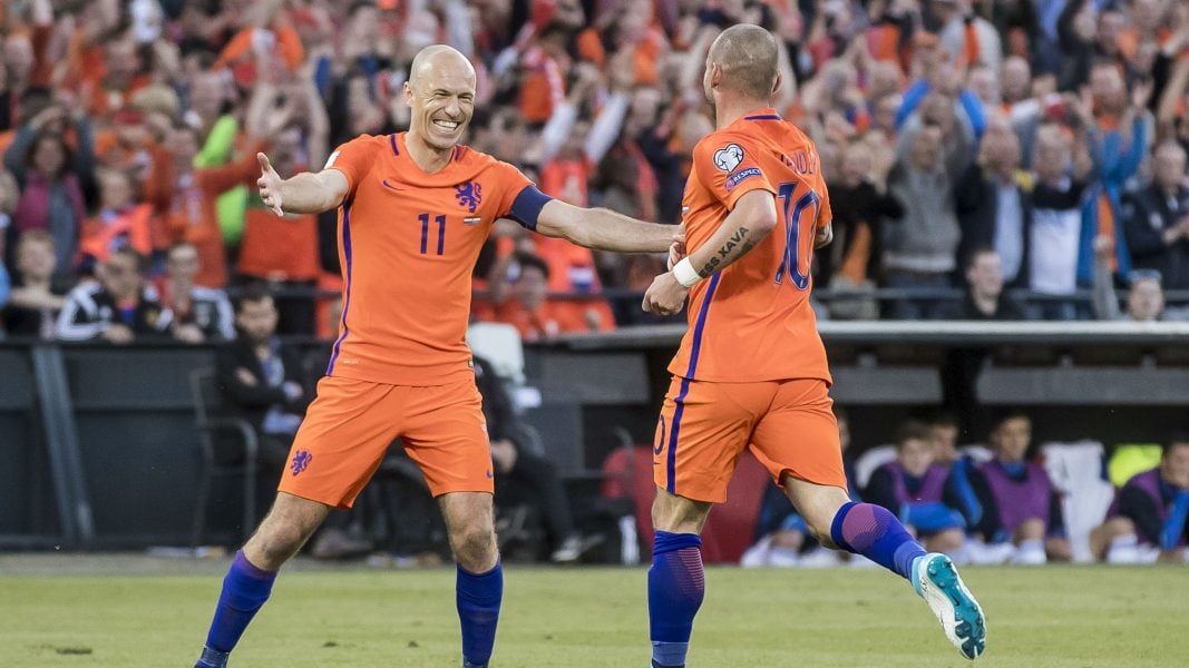 goal wesley sneijder arjen robben nederland luxemburg 09072017 1exwmxdntvuts1a6teamvt0197