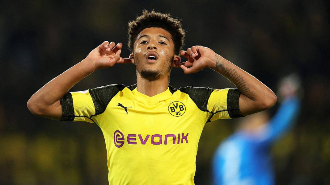 jadon sancho pourrait rejoindre manchester united