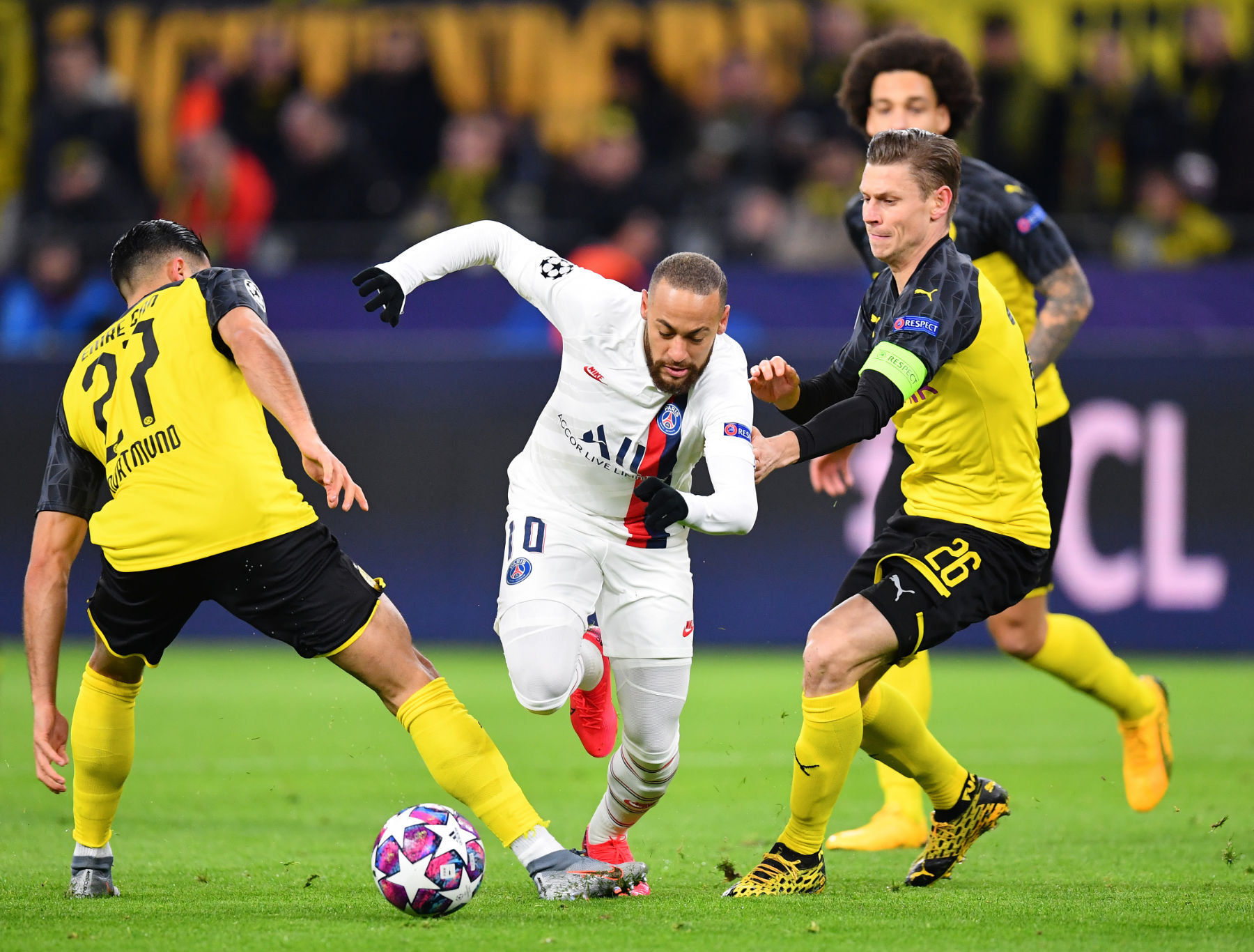 neymar dortmund vs psg champions league 20201