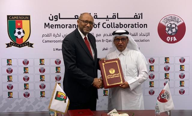 Le Cameroun signe un accord de partenariat avec le Qatar pour le développement de son football