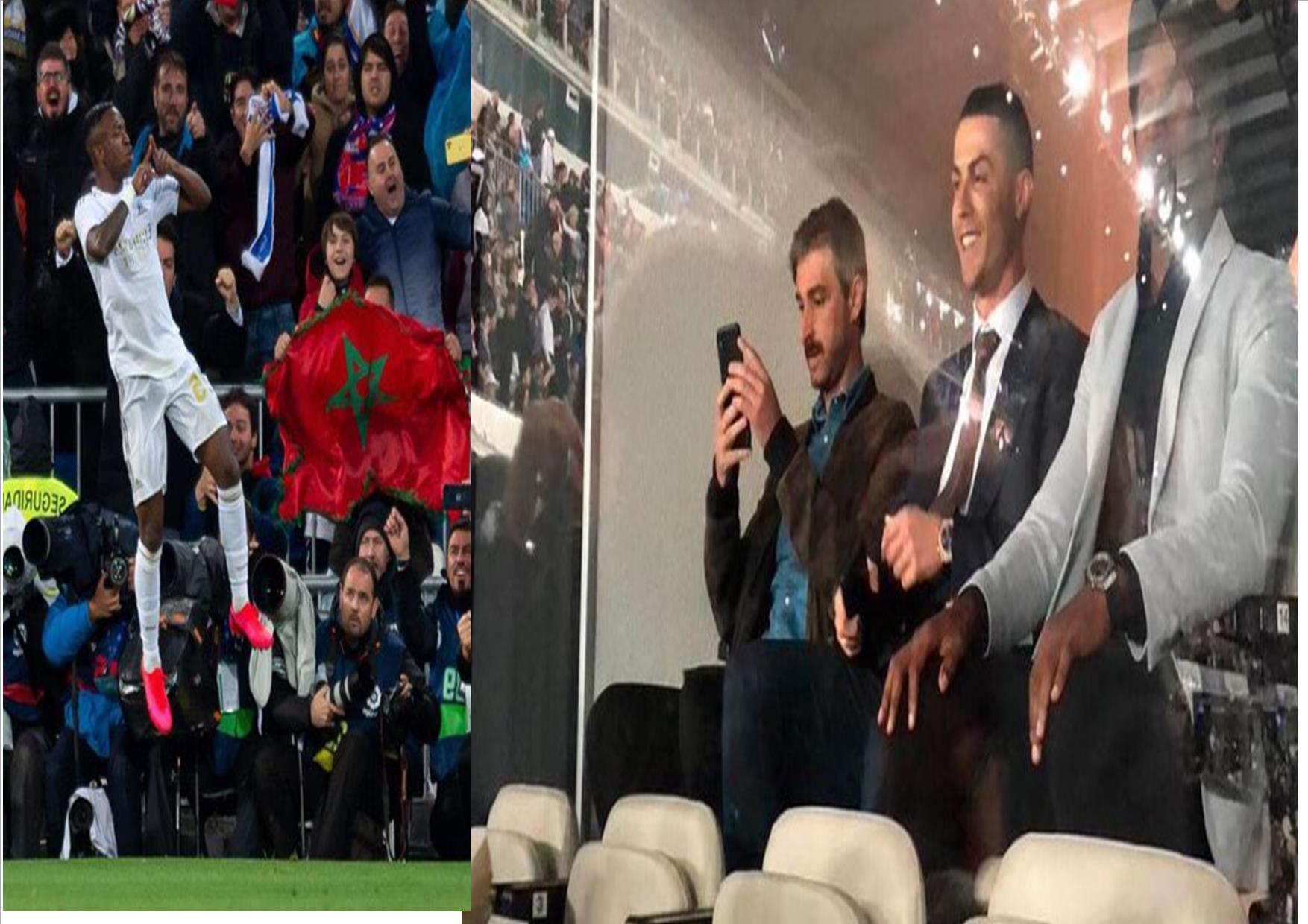 Vinicius Jr rend hommage à Cristiano Ronaldo pendant le Clasico