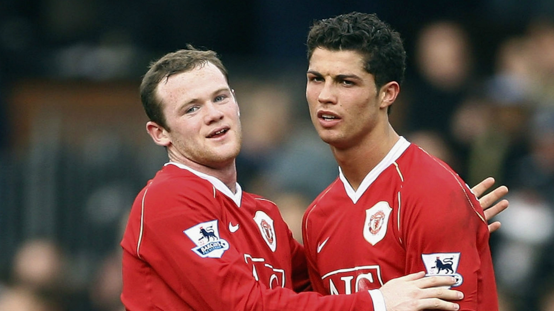 wayne rooney cristiano ronaldo manchester united 2006