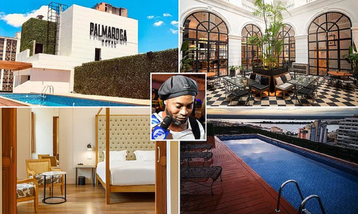Assignation à résidence, l’hôtel de luxe dans lequel séjourne Ronaldinho (photos)