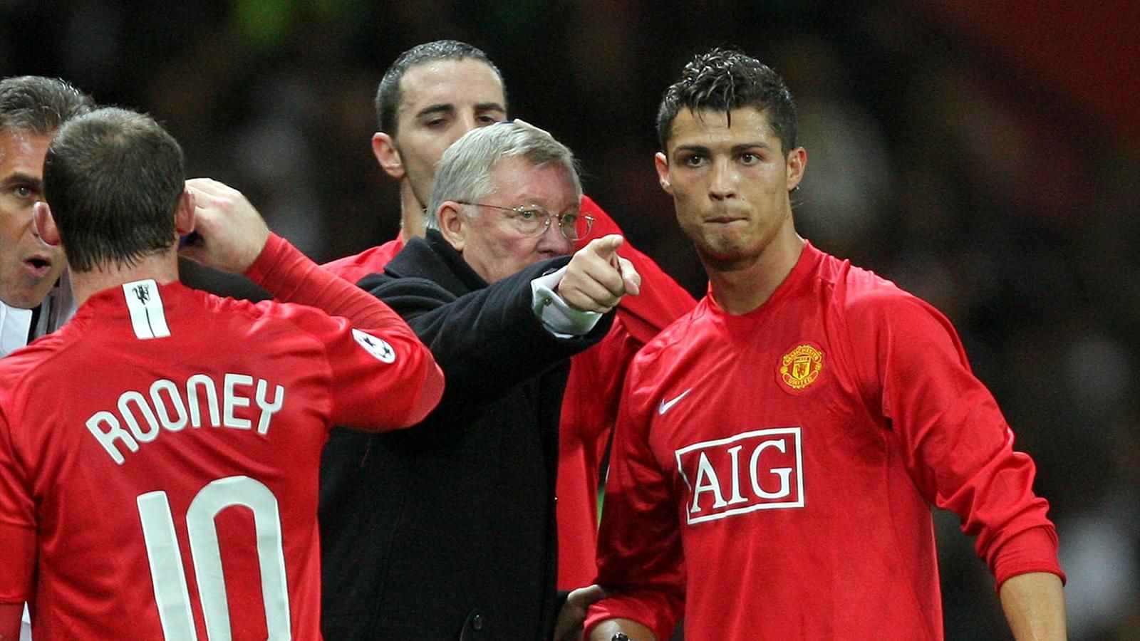 Man United : Quand Ferguson craignait une querelle entre CR7 et Rooney
