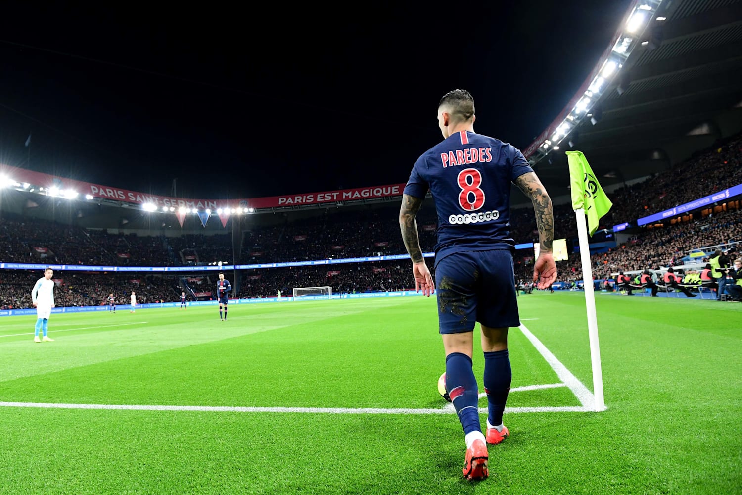 corner 1er poteau foot paredes psg