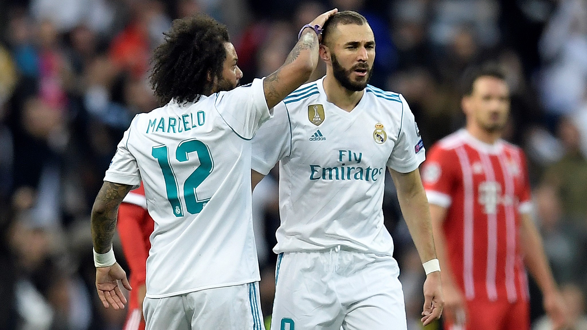 marcelo karim benzema real madrid bayern munich ucl