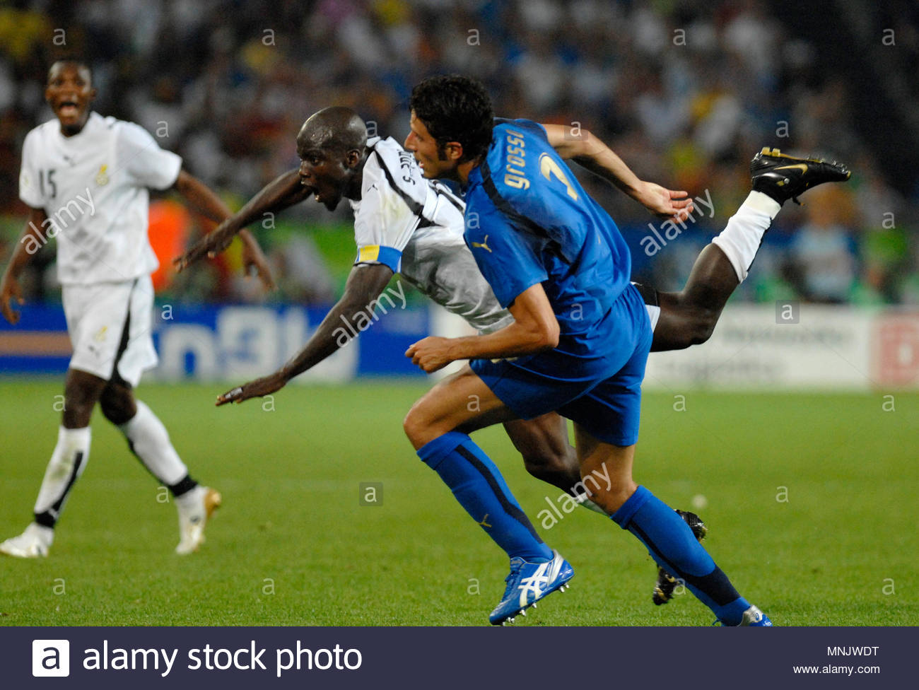 Mondial 2006-Stephen Appiah: « Nous avons été meilleurs que l’Italie »