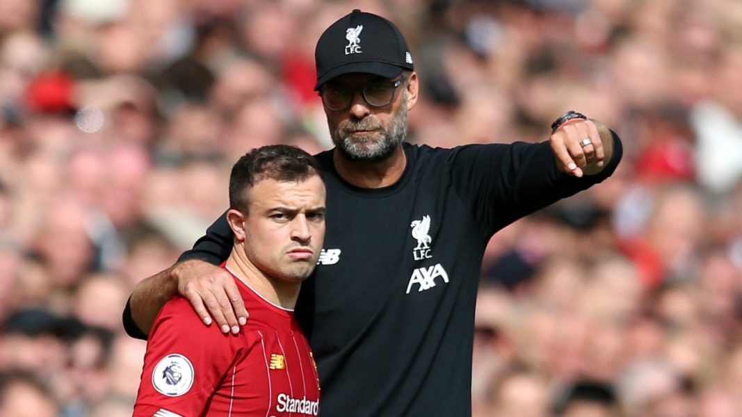 xherdan shaqiri jurgen klopp liverpool 2019 20 4a8sgxkvdydy1ux6725sr9a3p