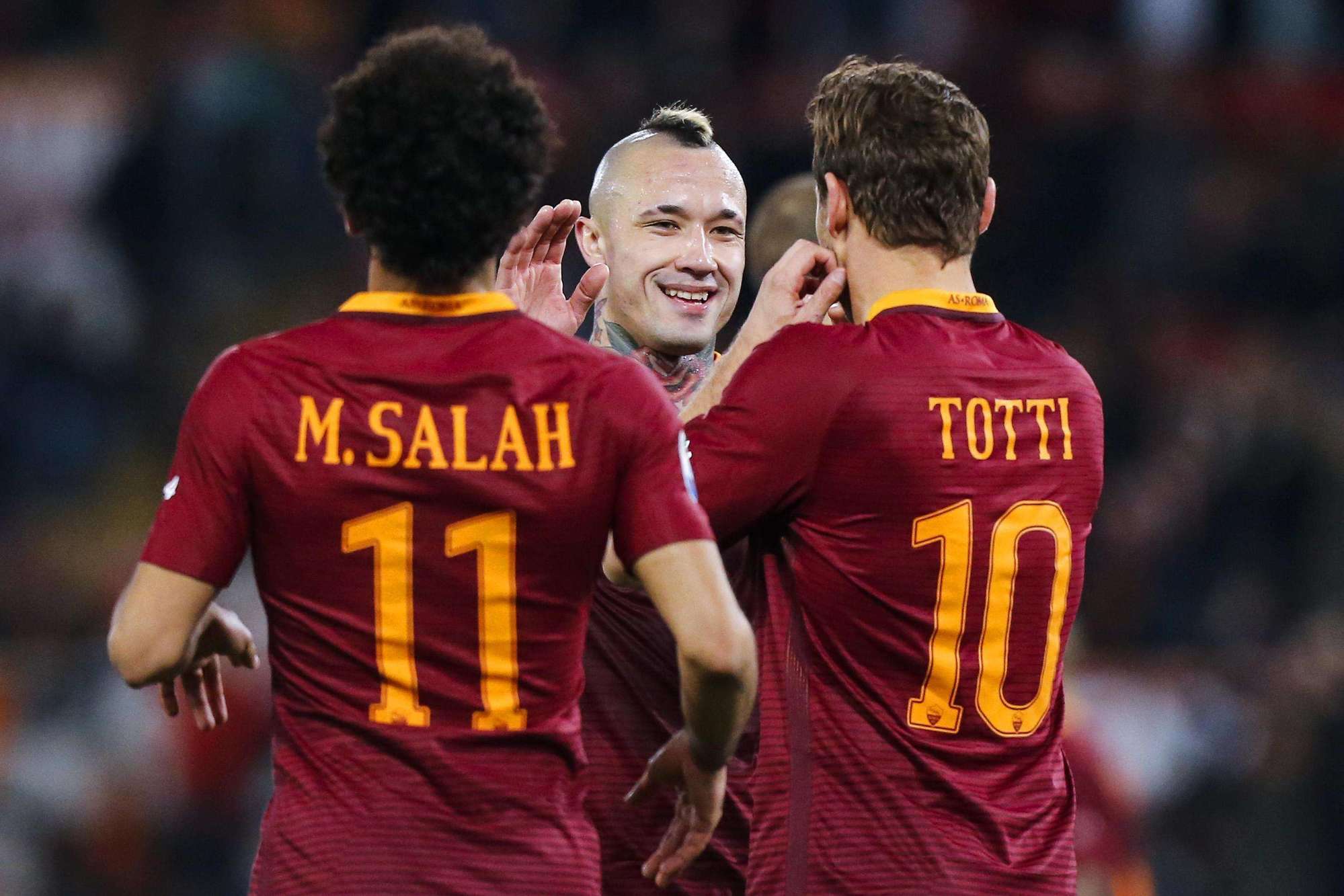 As Roma-Totti : «Mohamed Salah aimait jouer avec moi»