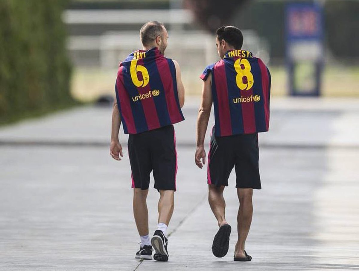 Le pacte entre Xavi et Iniesta au FC Barcelone et en sélection espagnole