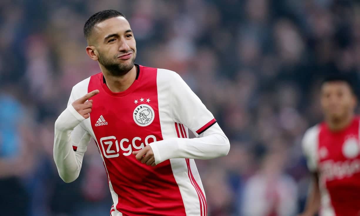 Hakim Ziyech quitte l’Ajax avec une statistique globale impressionnante