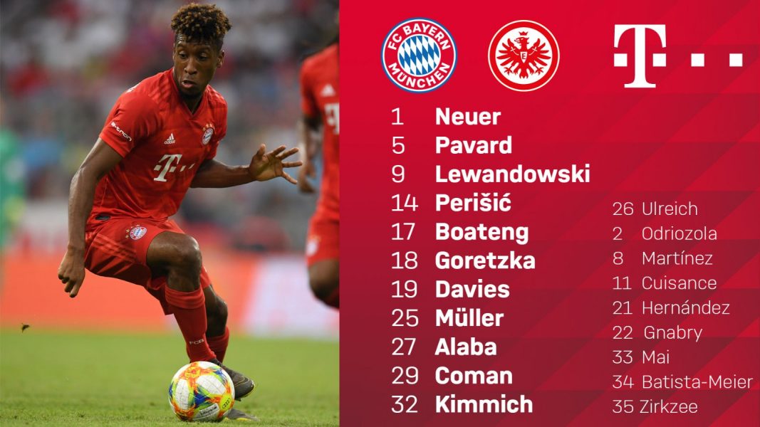 Bayern Munich-Eintracht Francfort : Lewandowski titulaire, voici la ...
