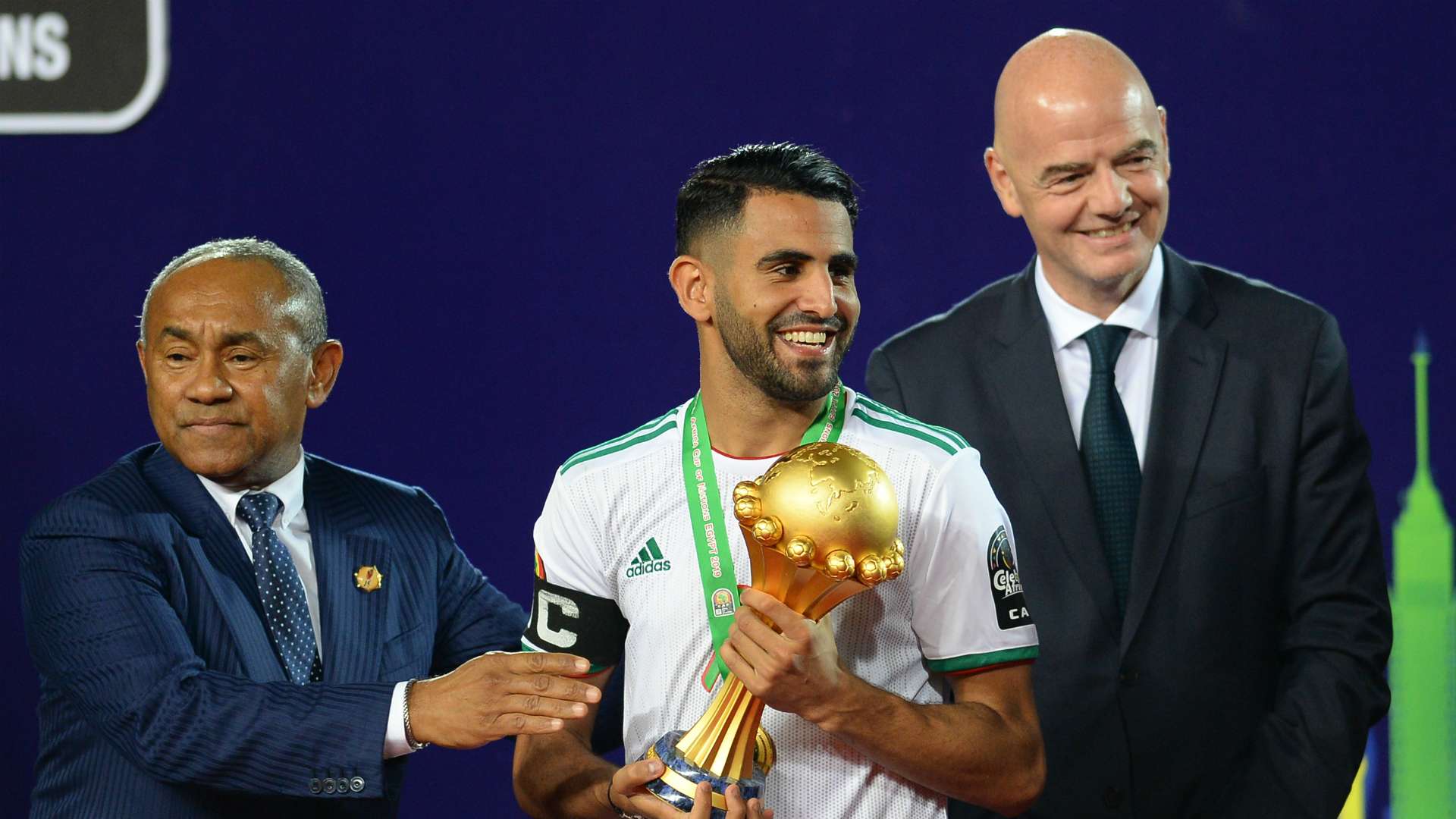 riyad mahrez algeria vs senegal afcon