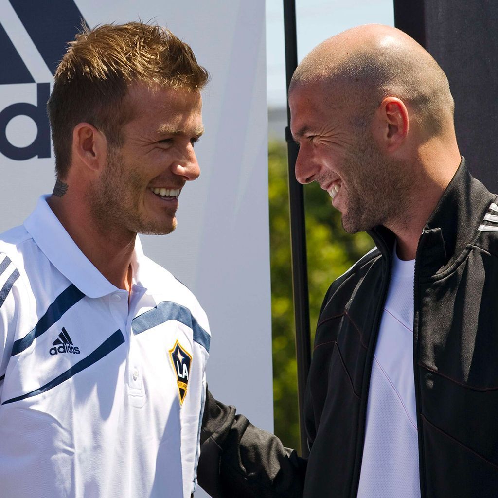 zidane et david beckham retrouvailles des deux amis une bromance pour adidas
