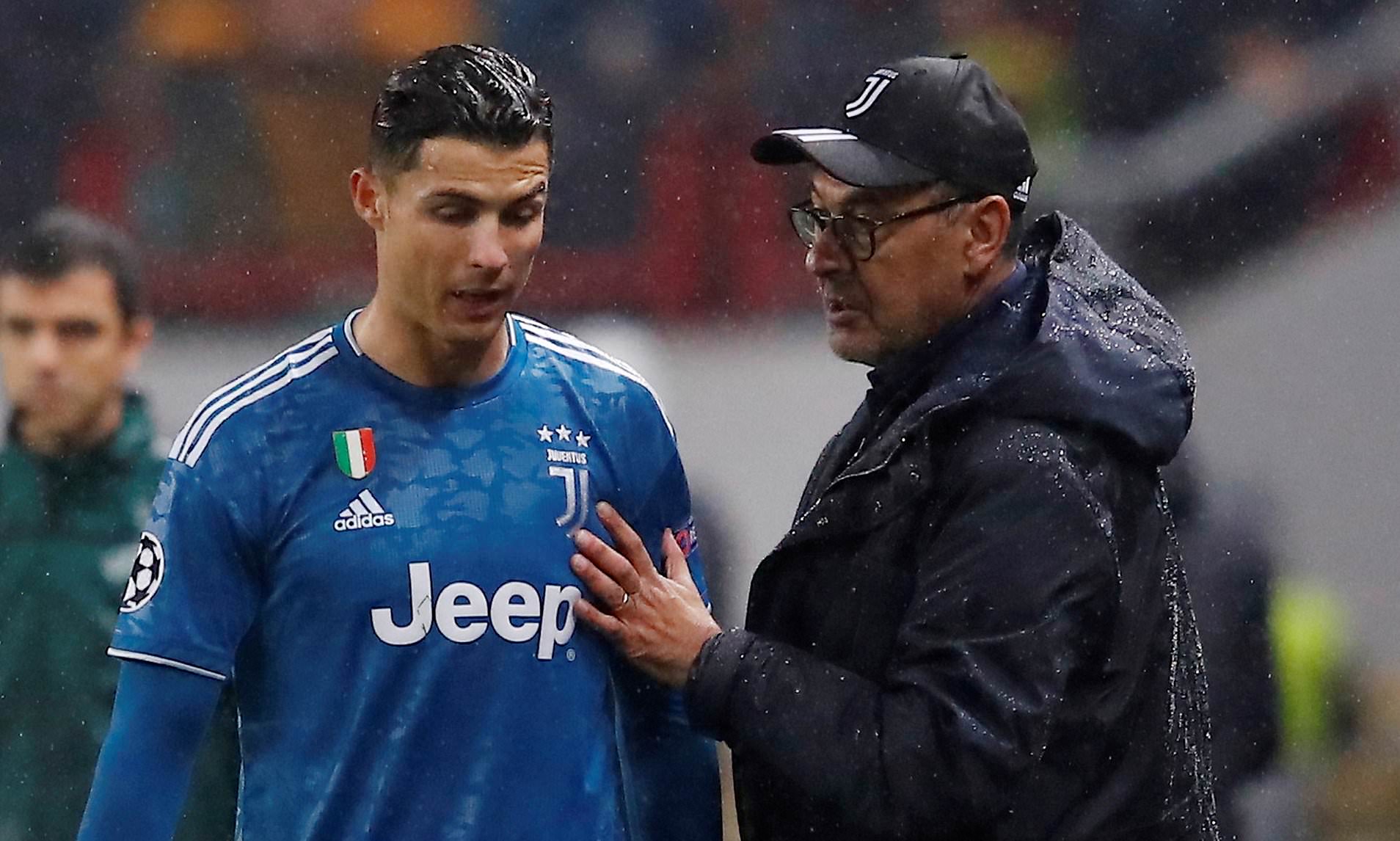 Juventus : Clash avec Cristiano Ronaldo, Sarri met les choses au clair