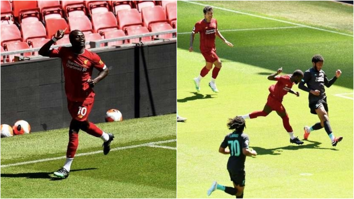 Sadio Mané et Naby Keita buteurs, les images du match amical entre joueurs de Liverpool