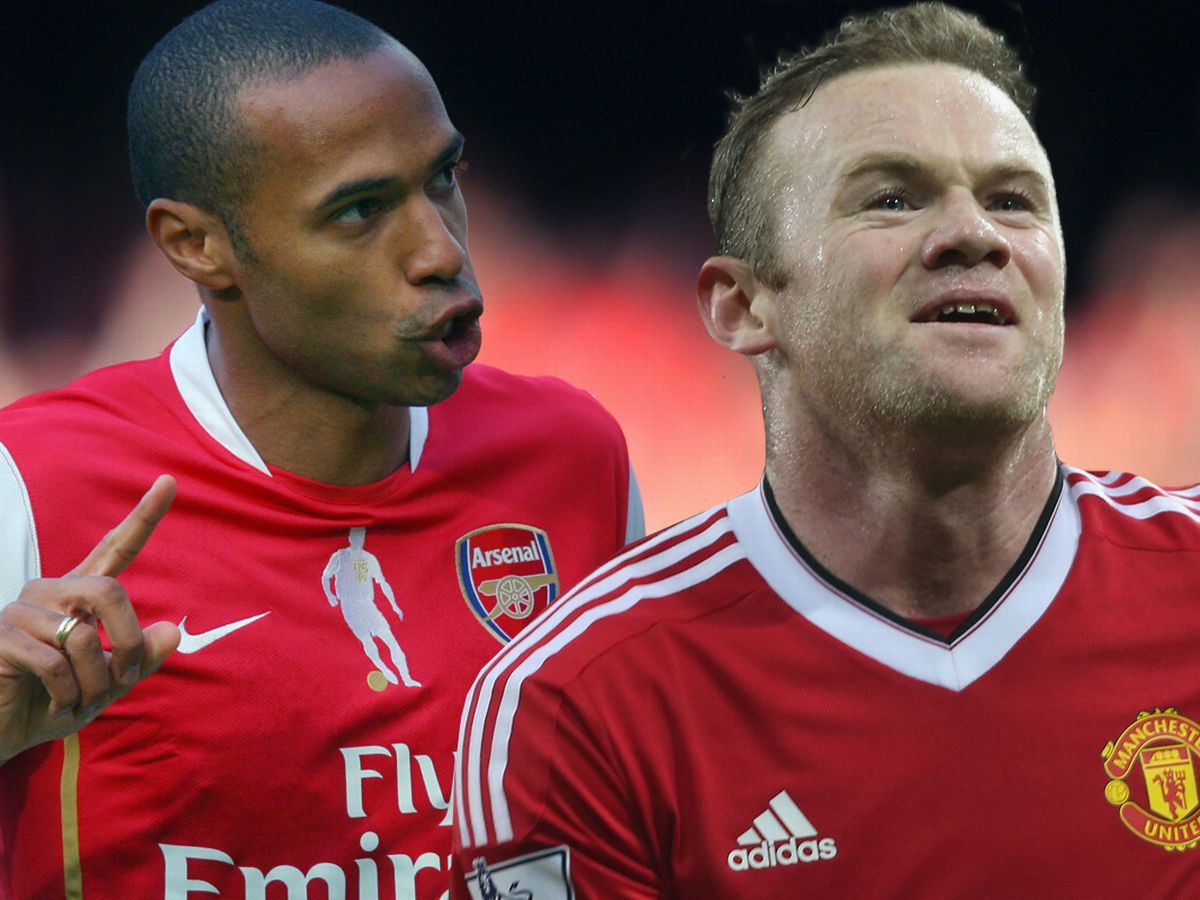 Rooney 2e, Thierry Henry 6e, les meilleurs buteurs de l’histoire de la Premier League