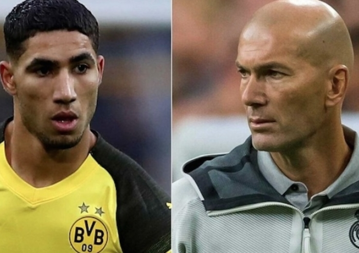 Zinedine Zidane est satisfait d’Achraf Hakimi mais n’offre aucune garantie pour l’avenir