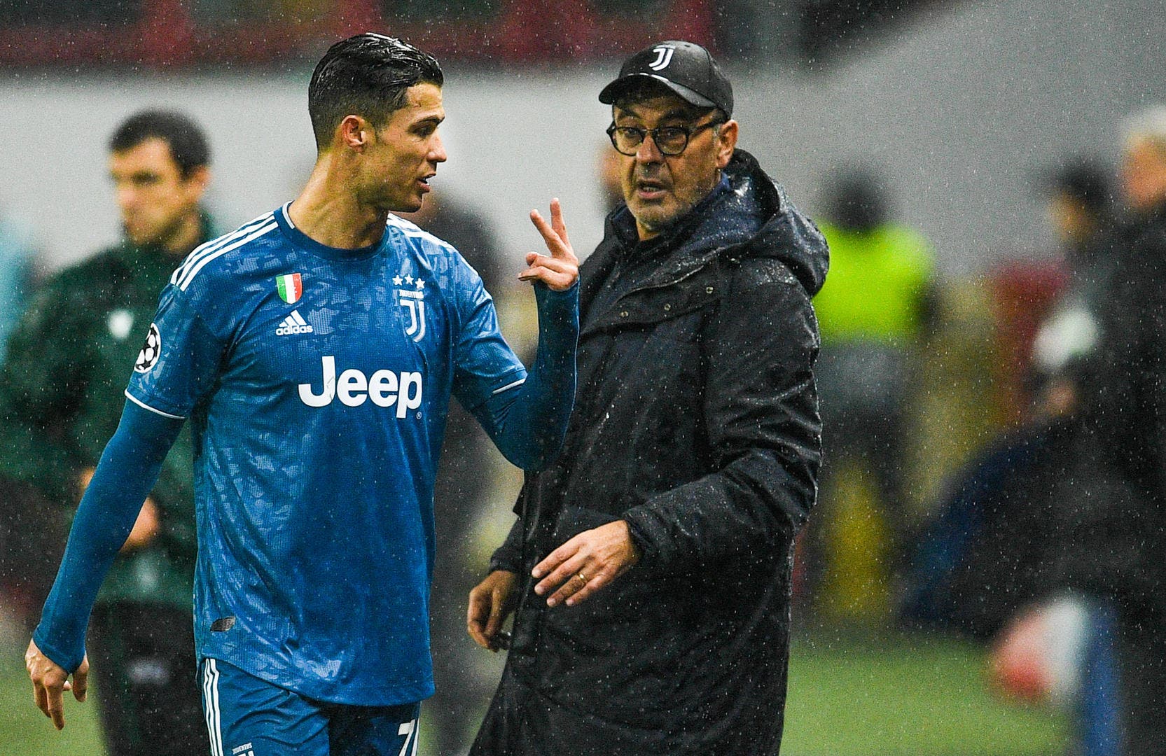 juve ramsey sarri cristiano ronaldo a quitte la pelouse en furie ronaldo 140269395