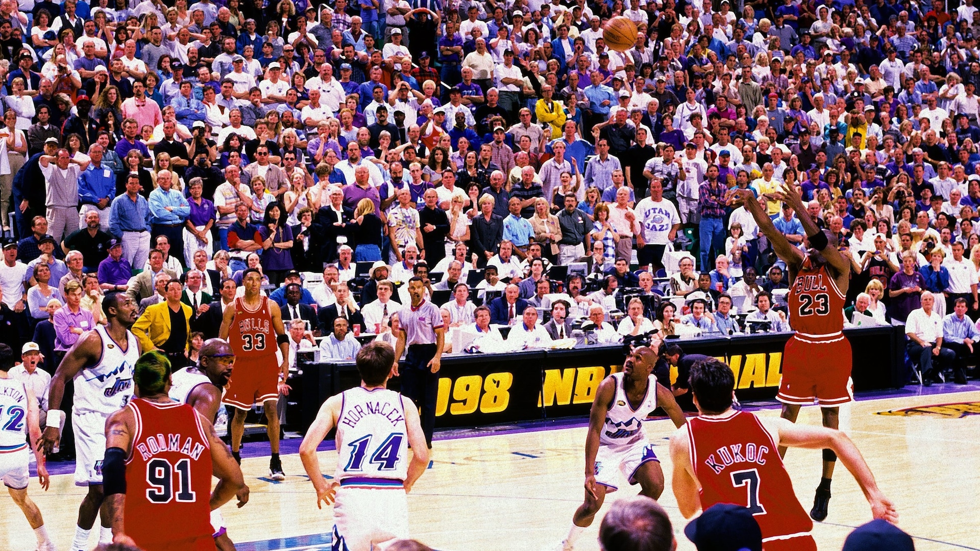 michael jordan shot 1998 finals