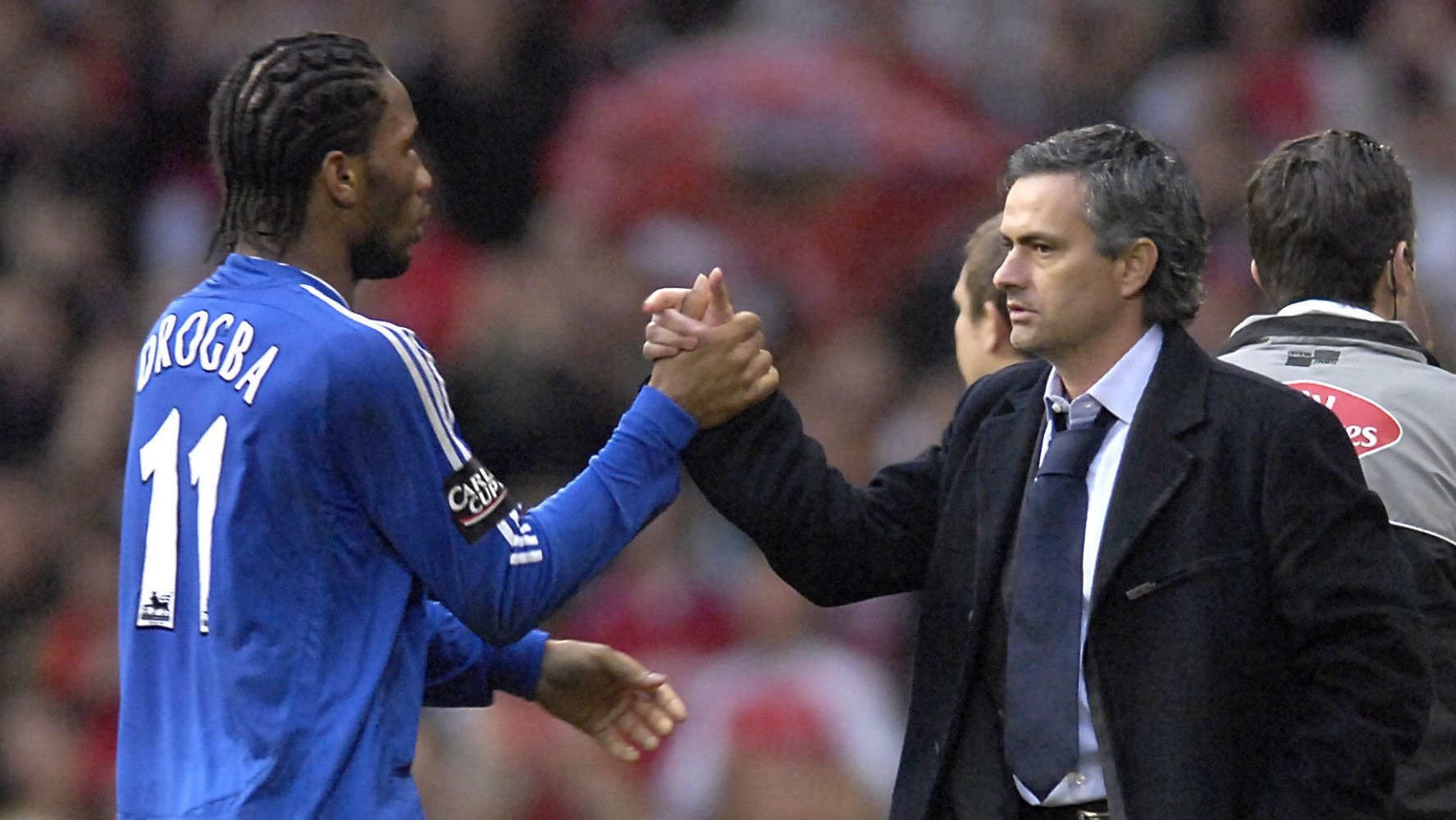 José Mourinho se troue en évoquant les chiffres de Drogba avec Chelsea