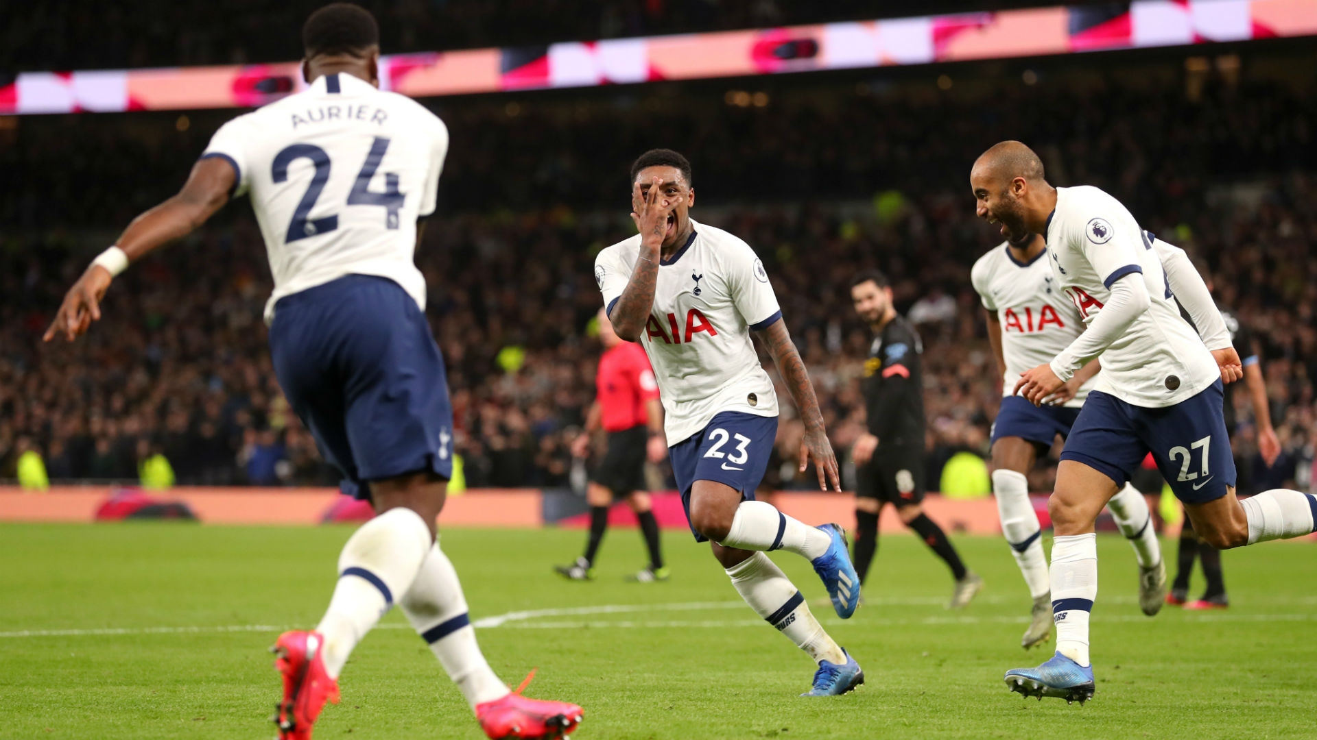 Tottenham-West Ham: Tottenham ouvre le score 1-0(vidéo)