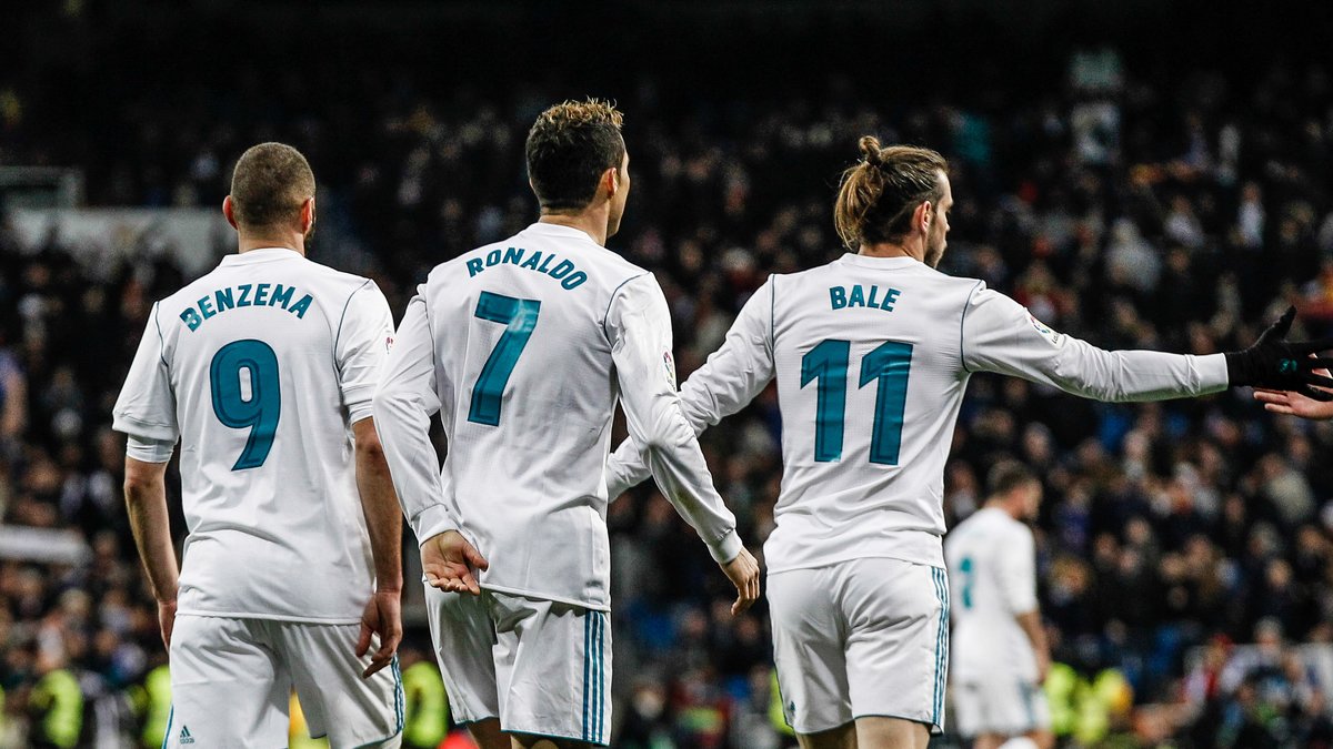 Voici les Statistiques du Trio BBC à partir des huitièmes de Finale de.