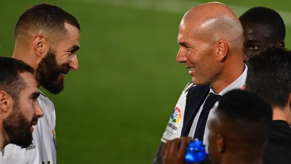 Zidane et Benzema récompensés en France