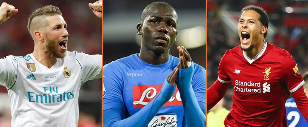 Ramos 3é, Koulibaly 4é… Les 10 meilleurs défenseurs centraux du monde en ce moment ont été classés