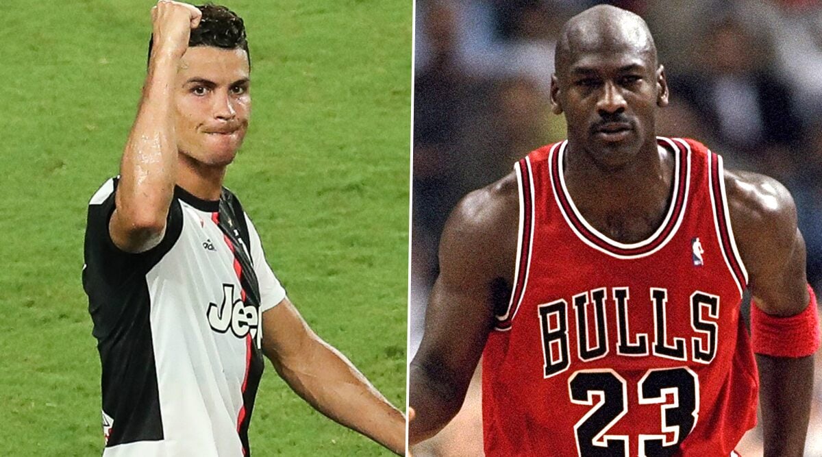Cristiano Ronaldo and Michael Jordan