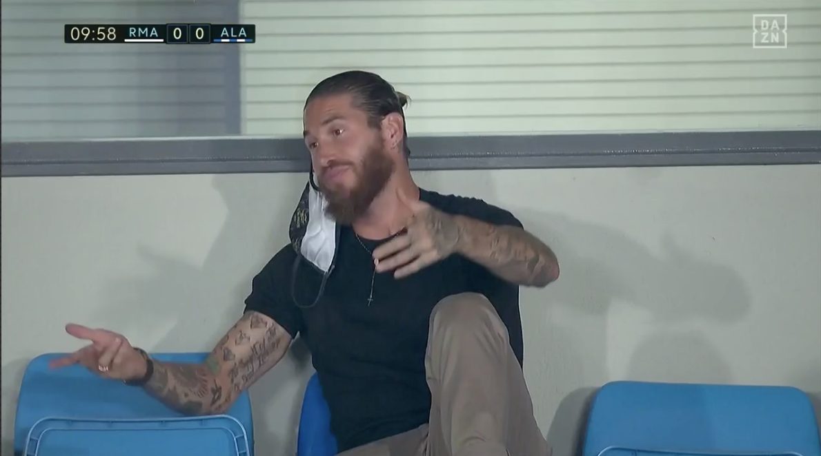 La réaction parfaite de Sergio Ramos après le pénalty du Real Madrid (photo)