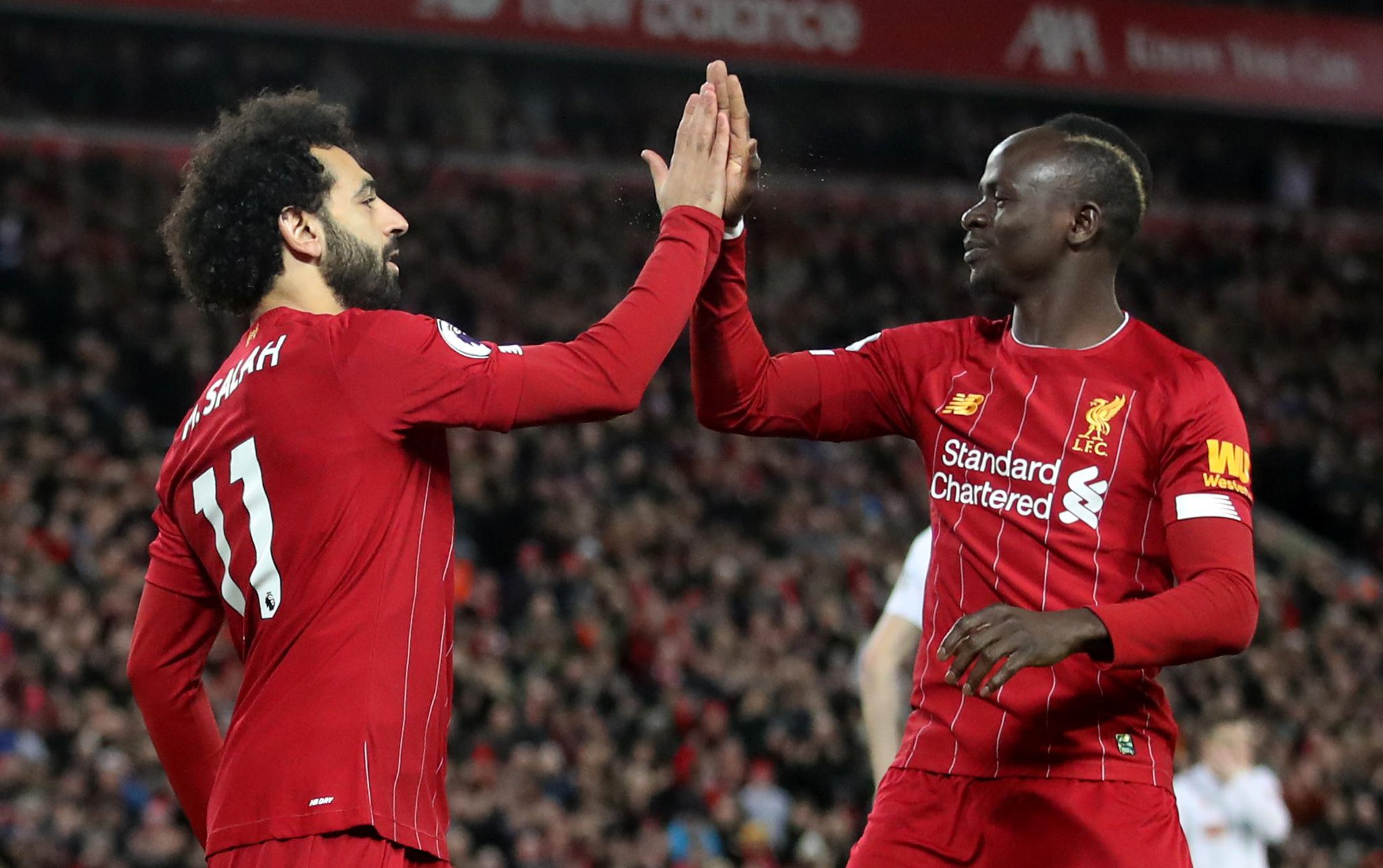 Mo Salah et Sadio Mané soulèveront le trophée de champion de Premier League ce soir