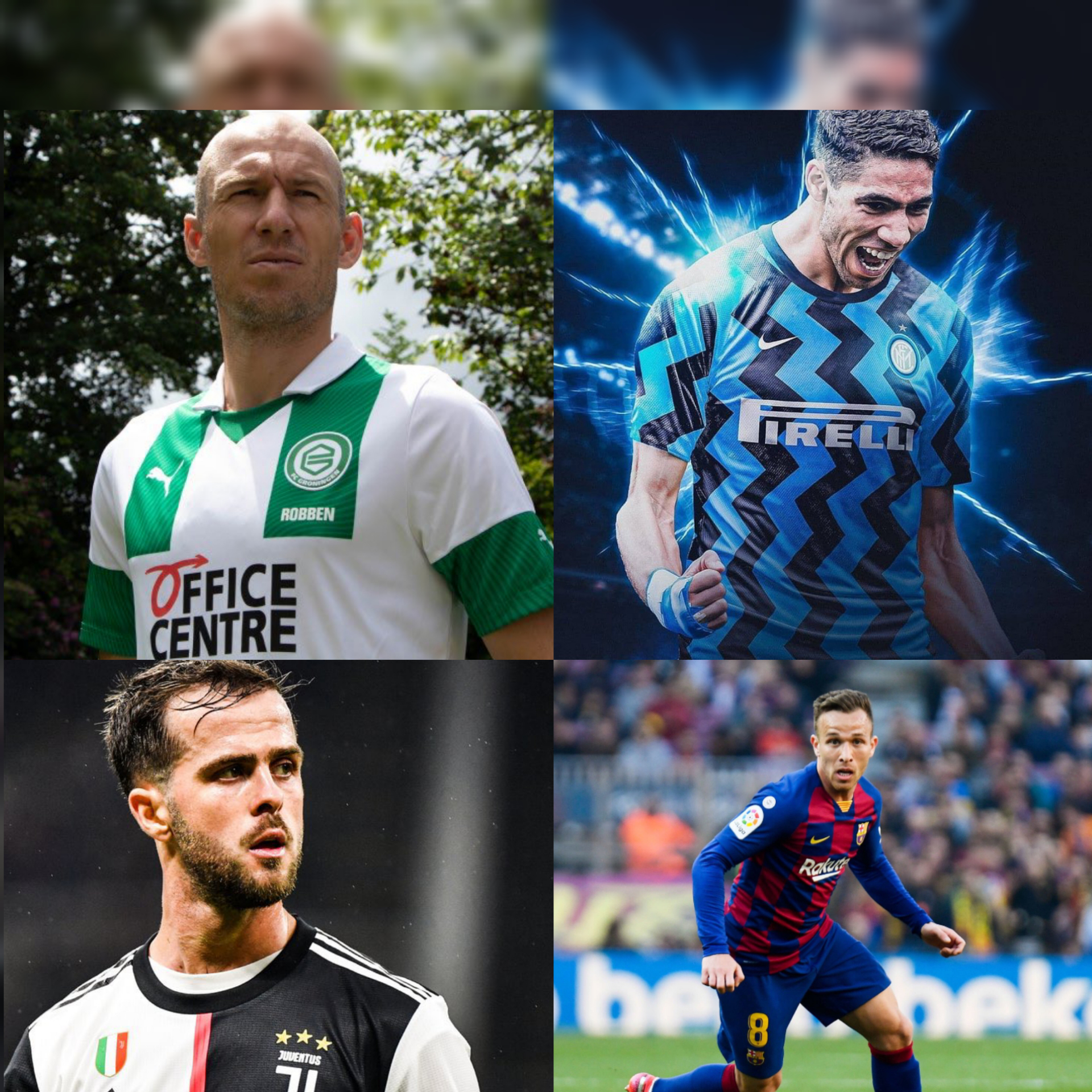 De Hakimi à Robben voici le Top 5 des transferts officiels de la semaine