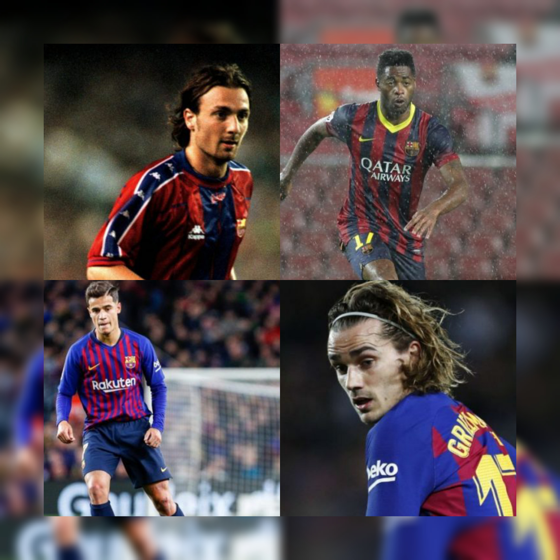 Alexandre Song , Philippe Coutinho, Christophe Dugarry… voici les 12 pires flops du FC Barcelone