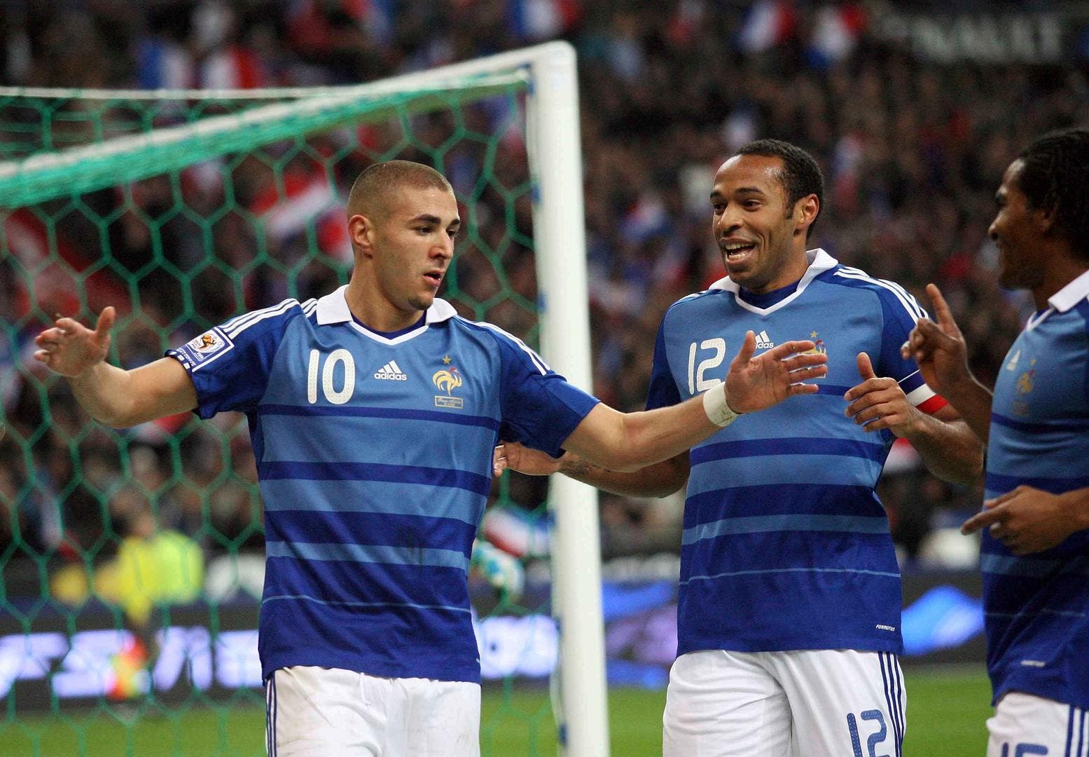 france thierry henry et le cas karim benzema prudence prudence iconsport lai141009 01 23170094