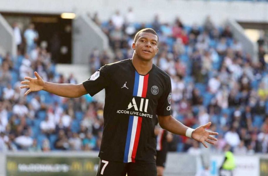 le havre psg mbappe already at the rendezvous
