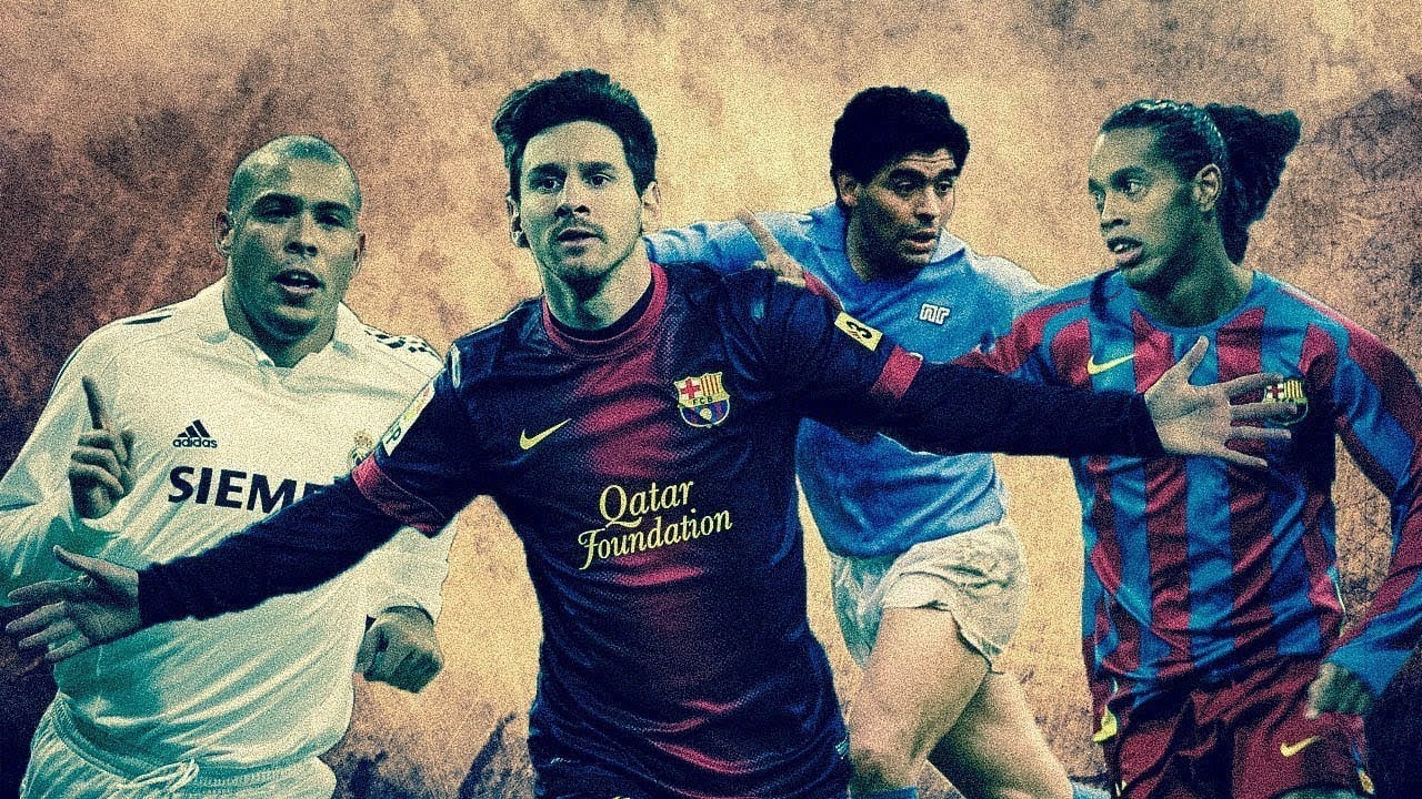 Ronaldinho 8e, Zidane 5e… les 10 meilleurs joueurs de tous les temps (TheTopTens)