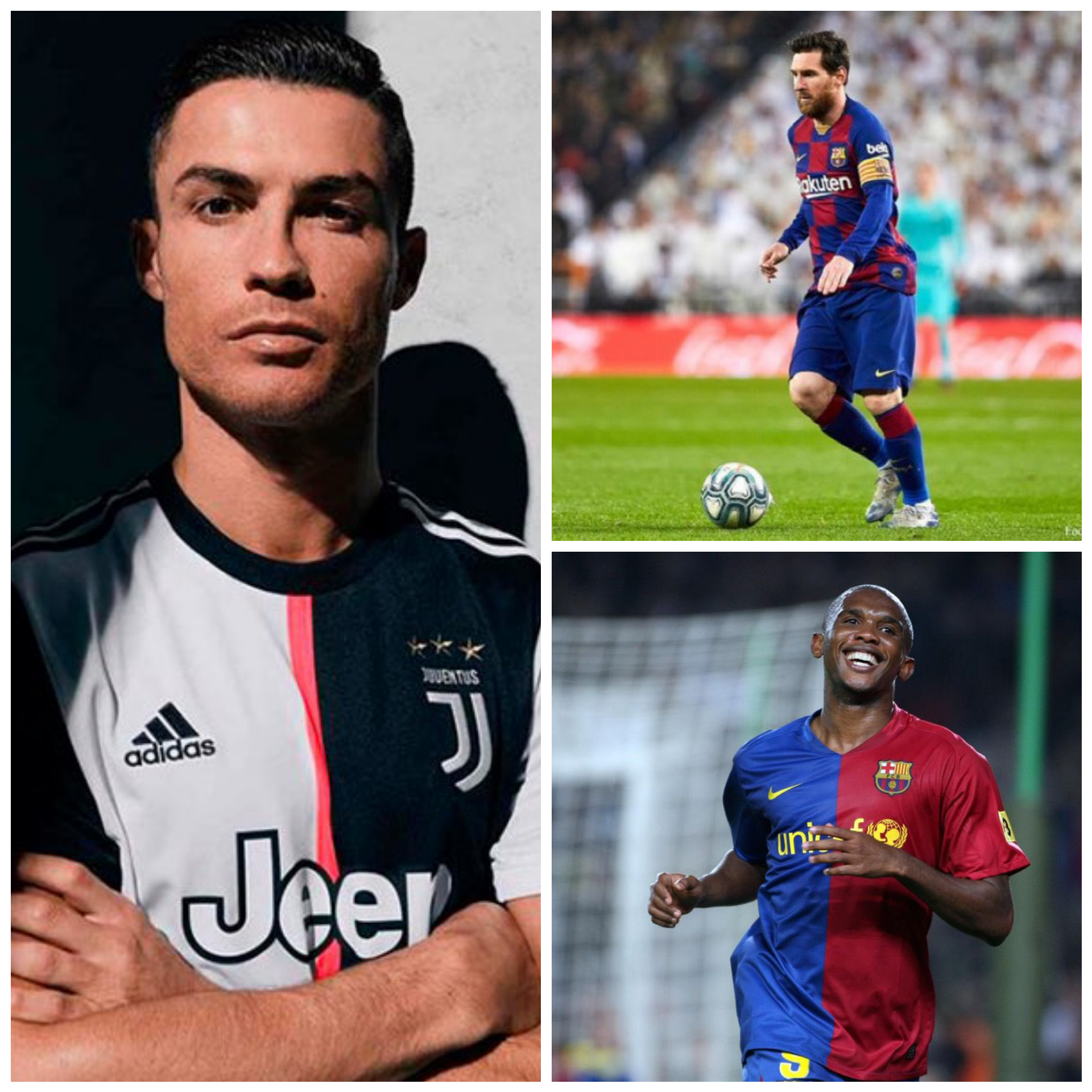 Samuel Eto’o 6e, Suarez 4e, Cristiano Ronaldo 2e, voici les plus grandes implications au buts au 21e siècle