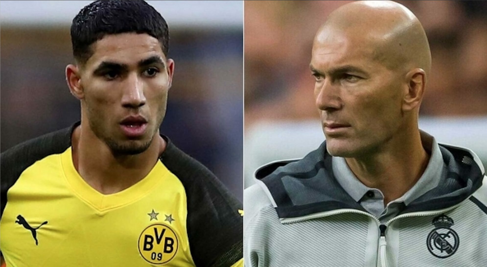 «Zidane est la raison du transfert de Hakimi à l’Inter Milan »