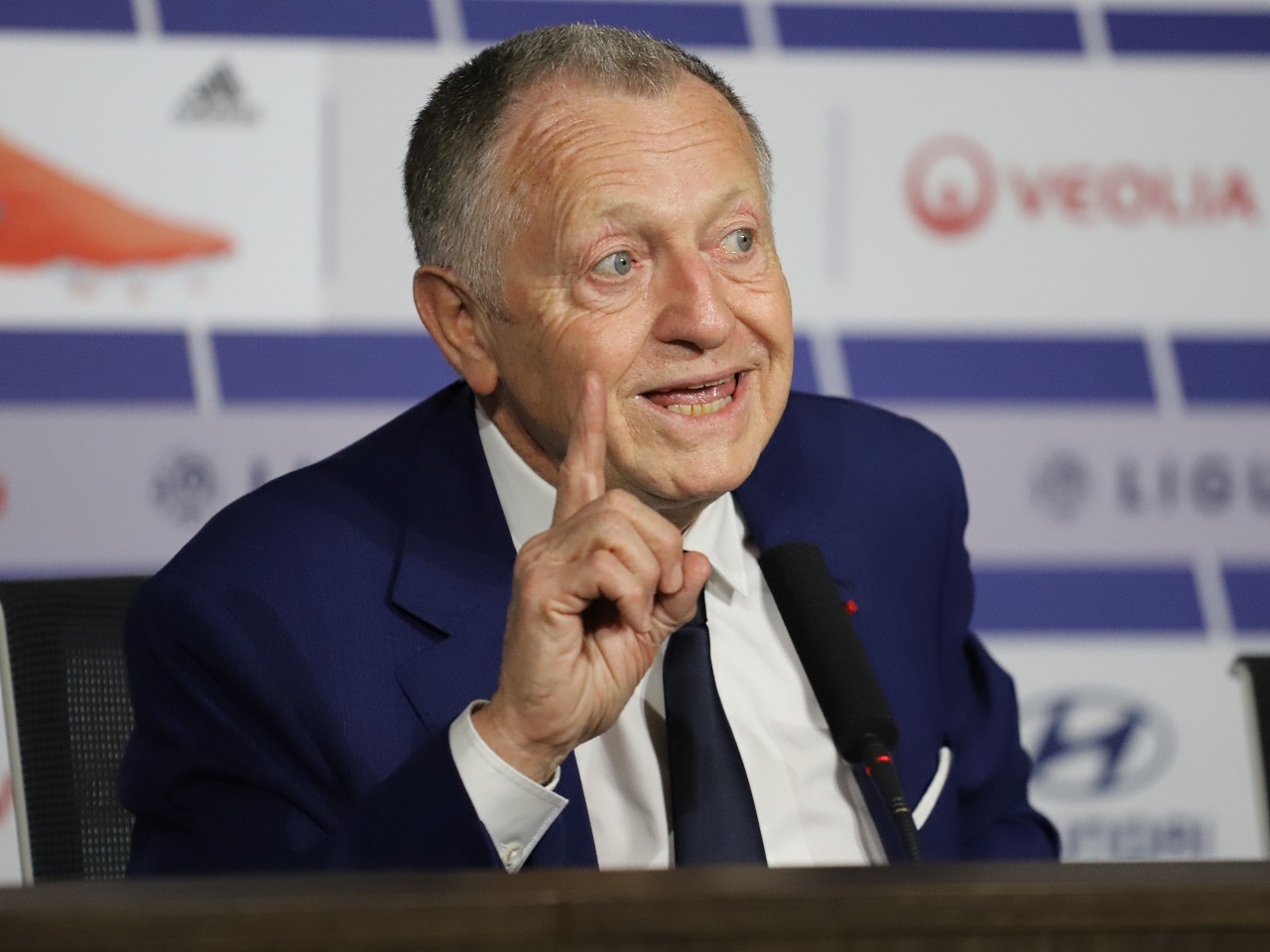 « Si on ne va pas en finale… », le discours ambitieux de Jean-Michel Aulas