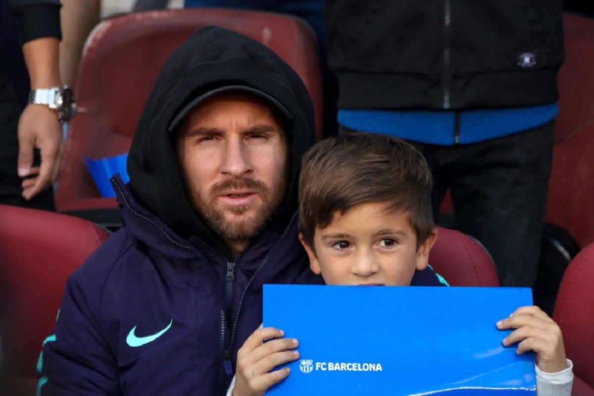 « Quand je serai grand, je voudrais être comme lui », le rêve surprenant de Thiago, fils de Leo Messi