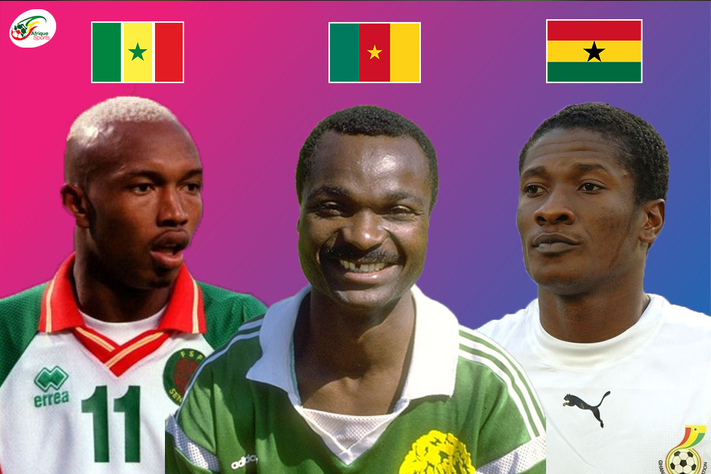 Revivez le parcours du Cameroun (1990), du Sénégal (2002) et du Ghana ...