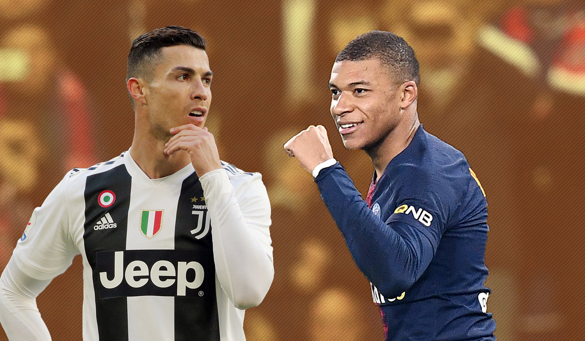 Cristiano Ronaldo Kylian Mbappe