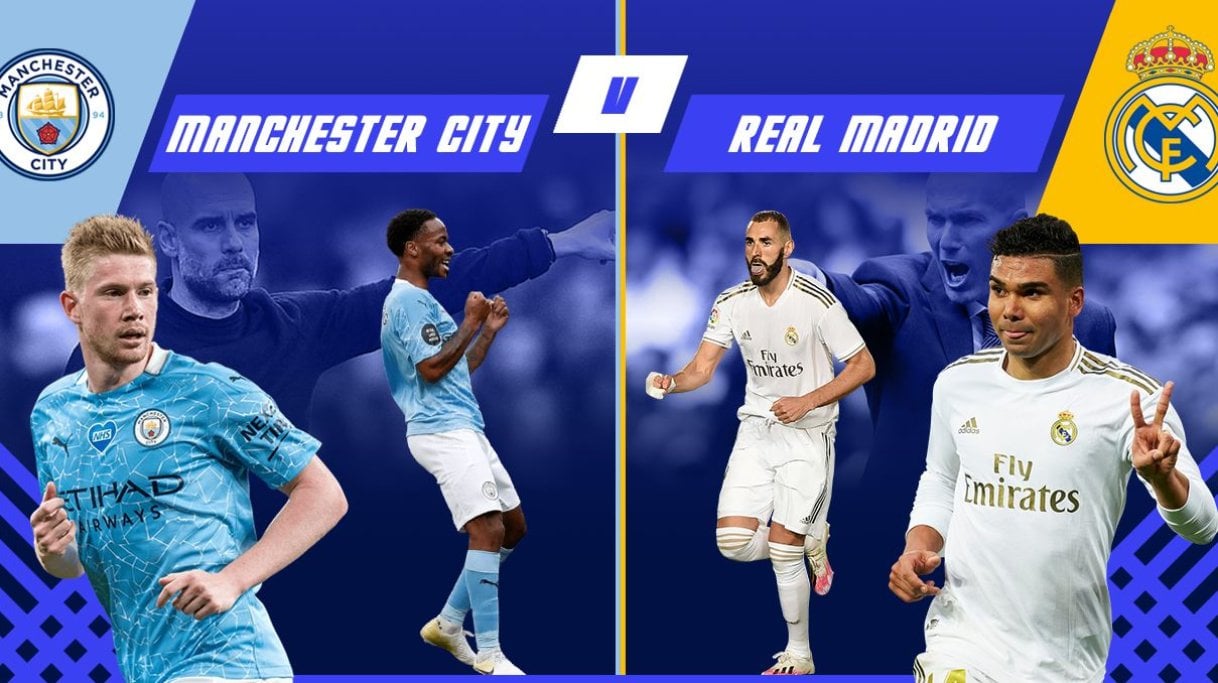 Man City vs Real Madrid : Les compositions officielles dévoilées avec plusieurs surprises
