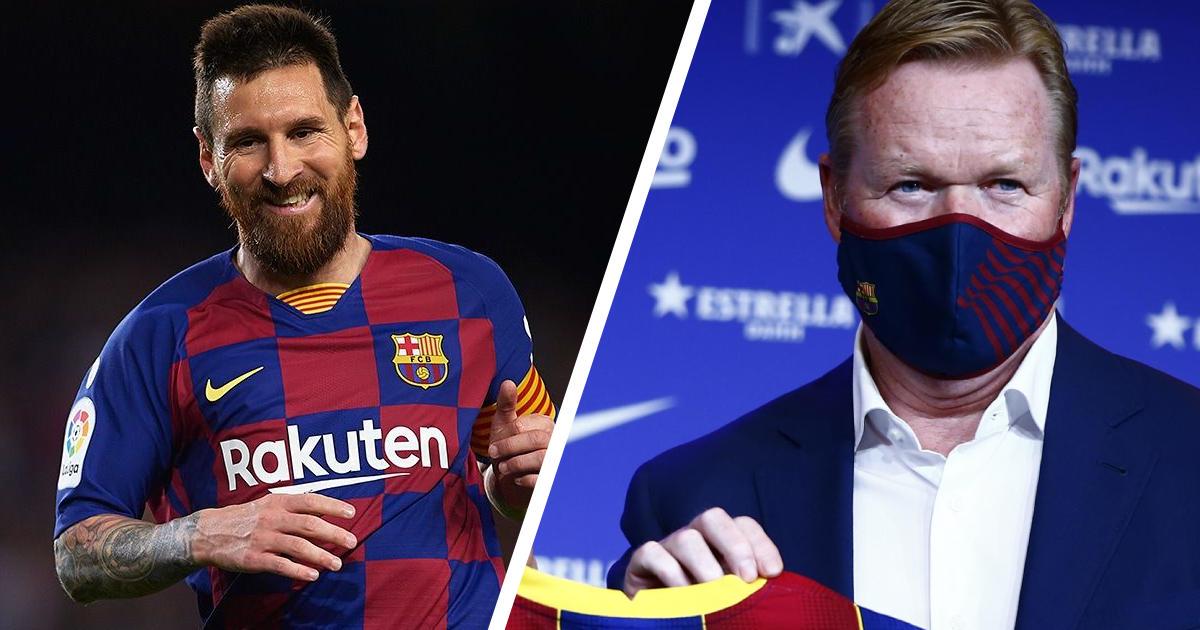 Le nouveau directeur sportif du Barca confirme la rencontre entre Messi et Koeman