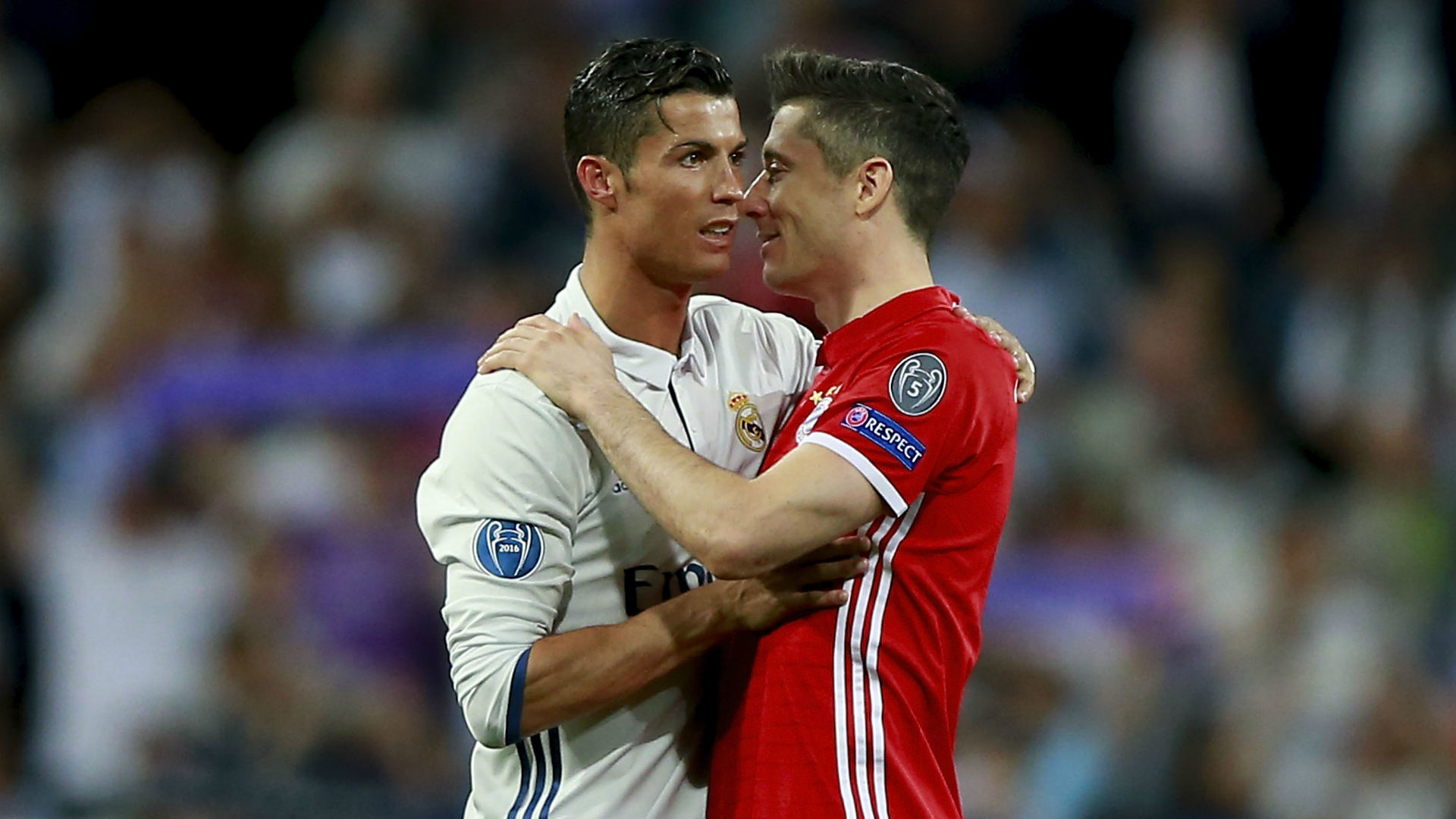 cristiano ronaldo and robert lewandowski