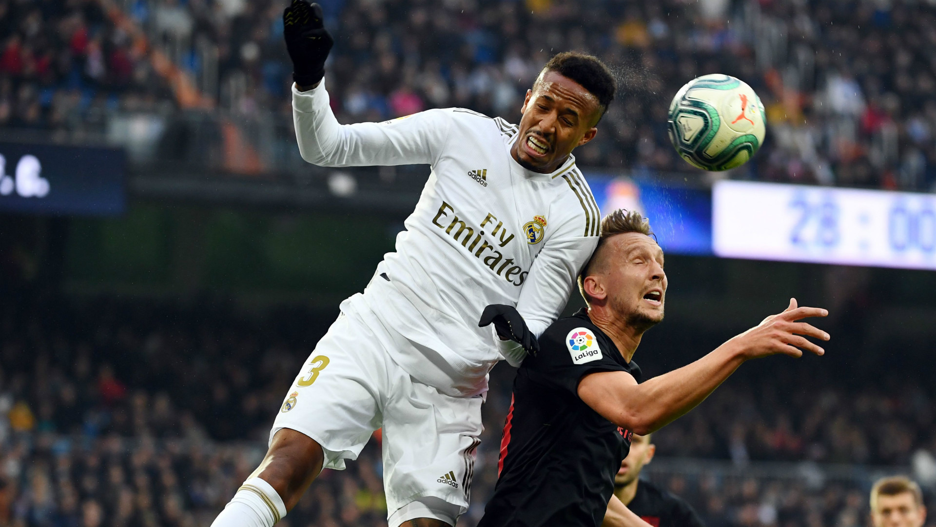 eder militao real madrid luuk de jong sevilla primera division