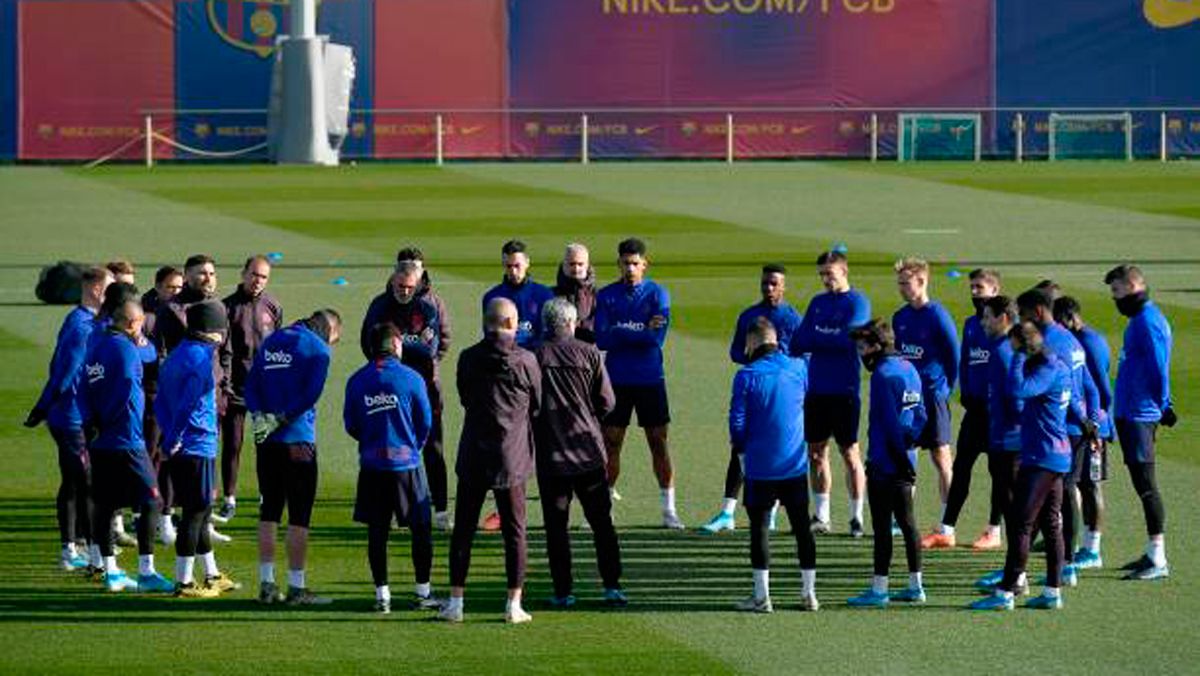 entrenamiento del fc barcelona 1