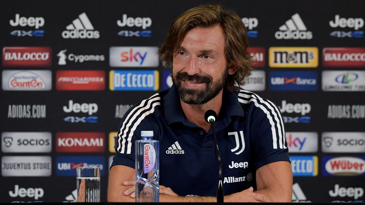 onervaren pirlo op de juiste tijd op de juiste plaats als coach bij juventus