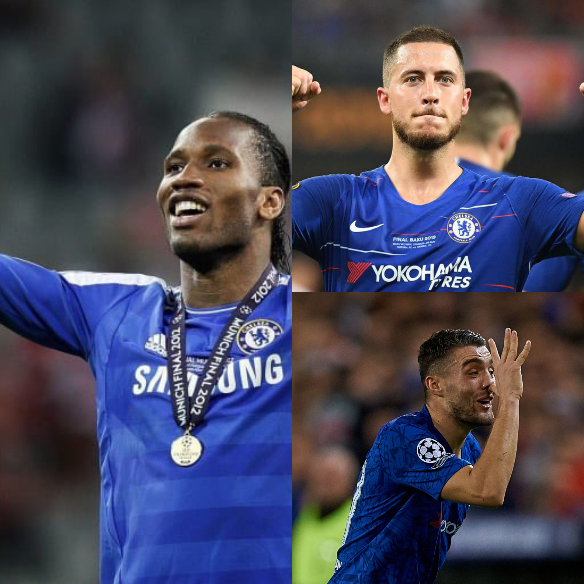 Didier Drogba, Eden Hazard, Mateo Kovacic…voici les 11 derniers joueurs de la saison à Chelsea